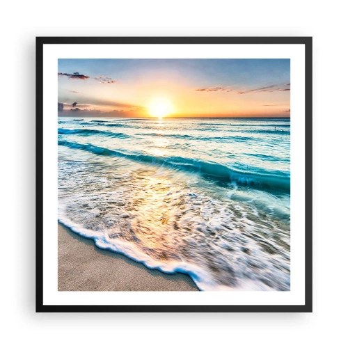 Poszter fehér keretben - Érdemes megnézni - 60x60 cm