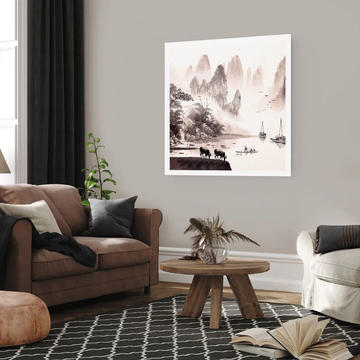 Poszter - Kelet egzotikus hétköznapjai - 60x60 cm