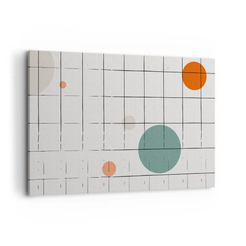 Vászonkép - Csapdába esve. Mi vagy ők? - 120x80 cm