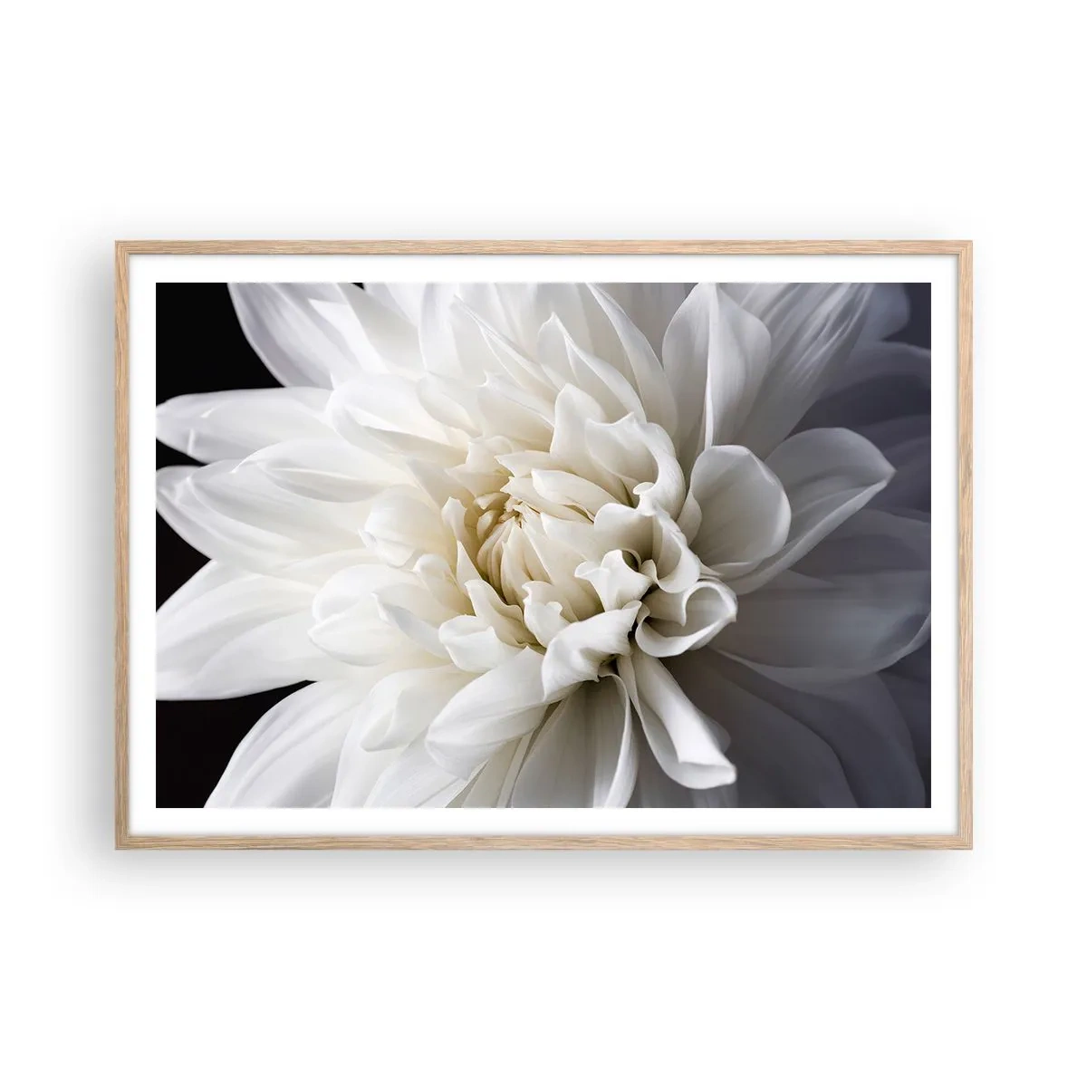 Poszter világos tölgy keretben - Menyasszony reggele - 100x70 cm