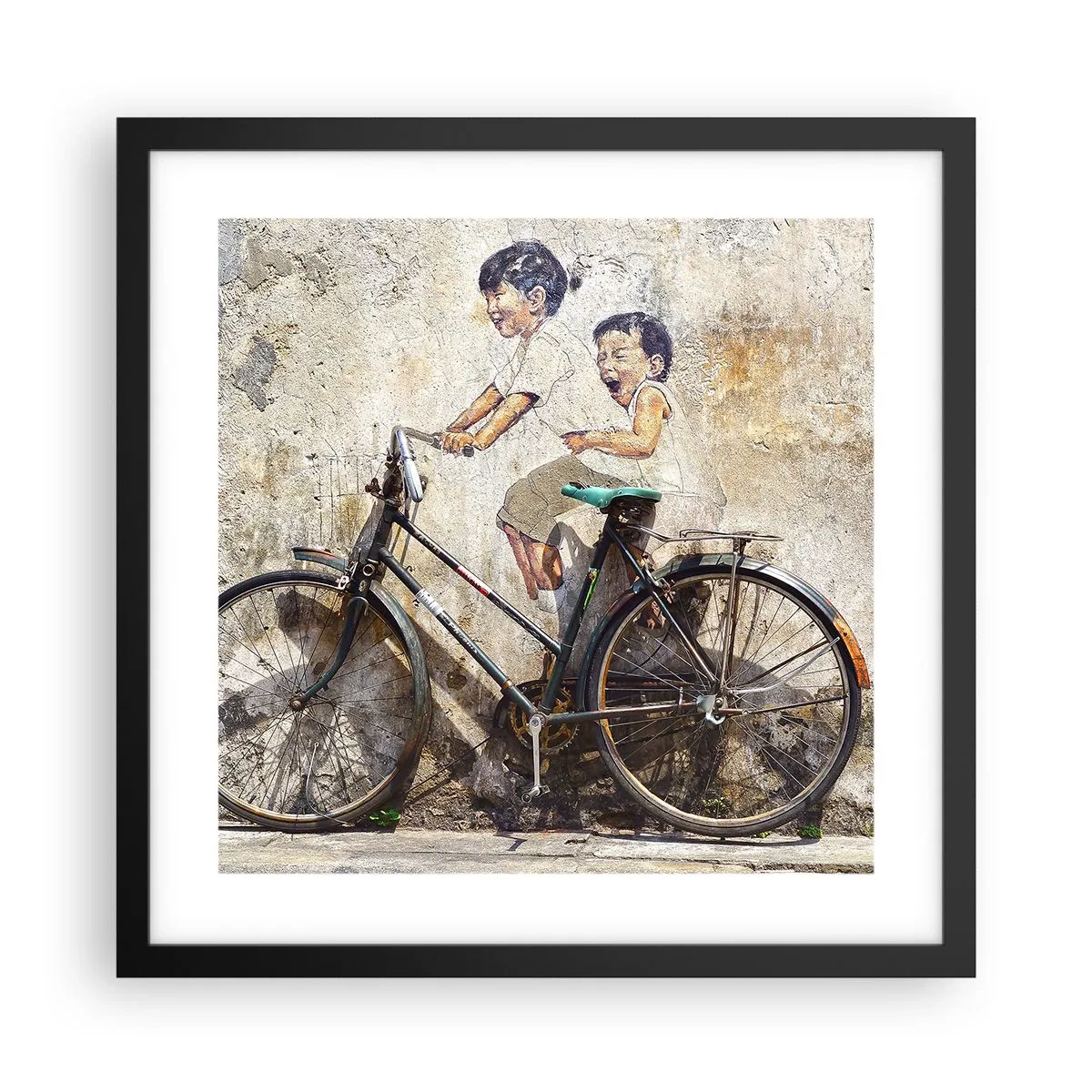 Poszter fehér keretben - Igaz, vagy hamis? - 40x40 cm