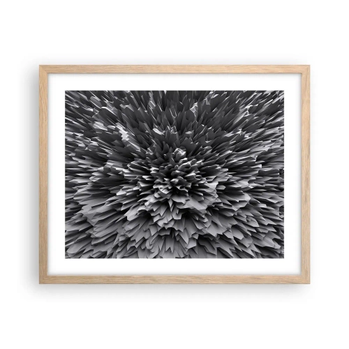 Poszter világos tölgy keretben - Ennél élesebb már nem lehet. - 50x40 cm