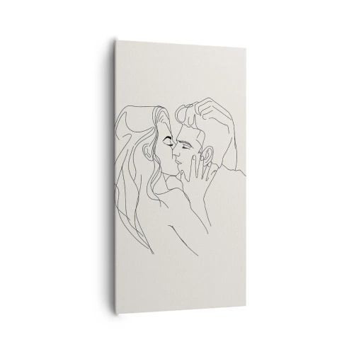 Vászonkép - Összegabalyodva az érzésben - 65x120 cm