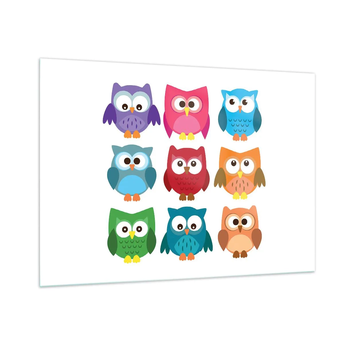 Üveg kép - Jó móka másnak lenni - 100x70 cm