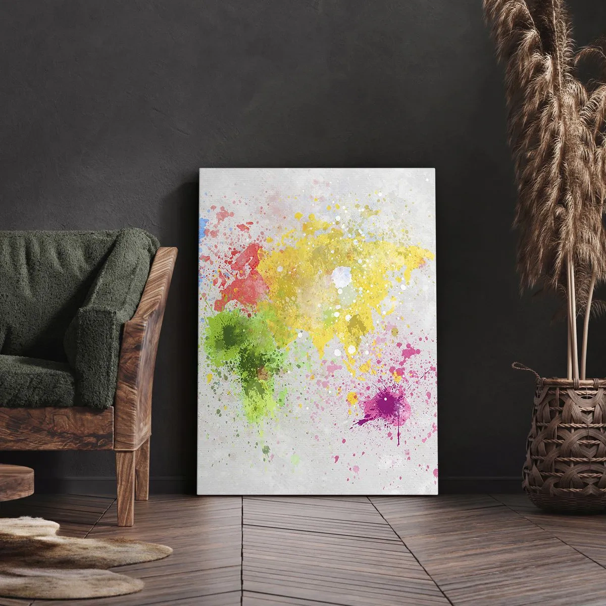 Vászonkép - A világ minden színe - 50x70 cm