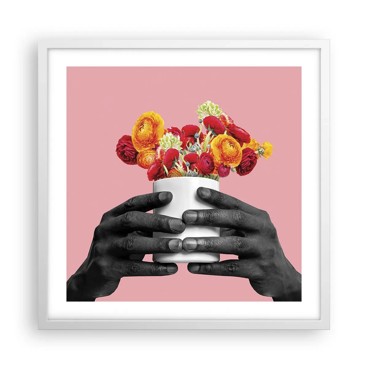 Poszter fekete keretben - Az élet apoteózisa - 50x50 cm