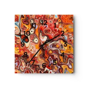 Falióra, Óra - Hogyha a diók a mézben olvadnának - 30x30 cm