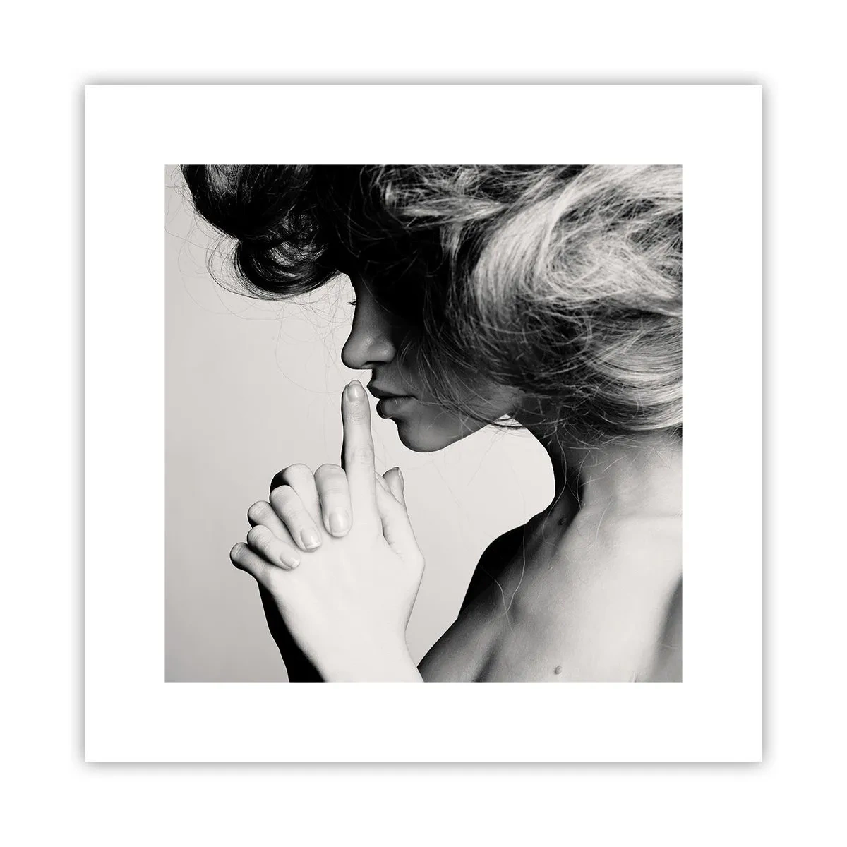 Poszter - Magára hallgatva - 30x30 cm