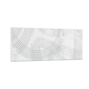 Üveg kép - Nincs egyenes út - 100x40 cm