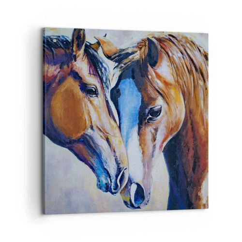 Vászonkép - Ez barátság? Vagy szerelem - 60x60 cm