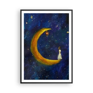 Poszter fehér keretben - A világ hívása - 70x100 cm