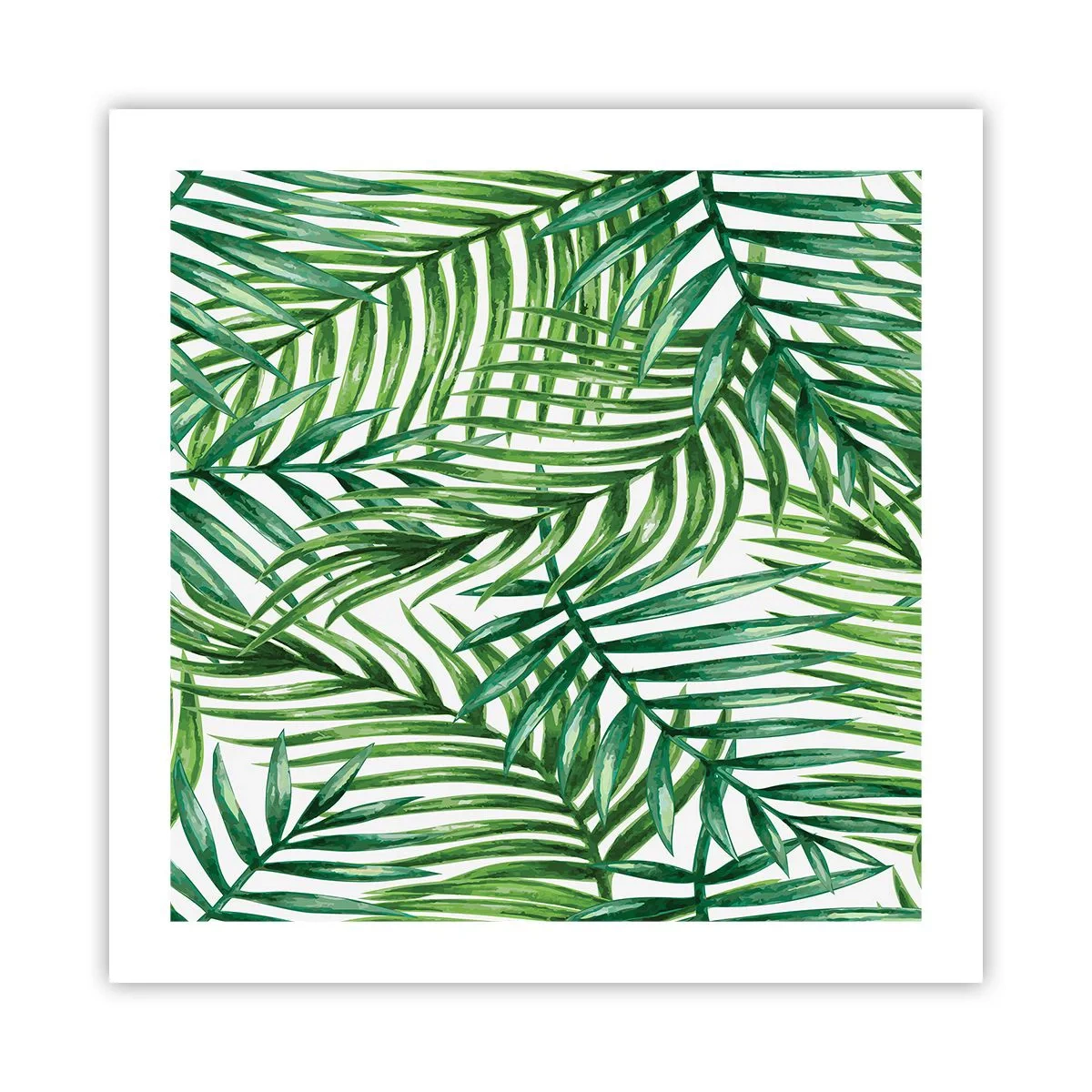 Poszter - A zöld lombkorona alatt - 50x50 cm
