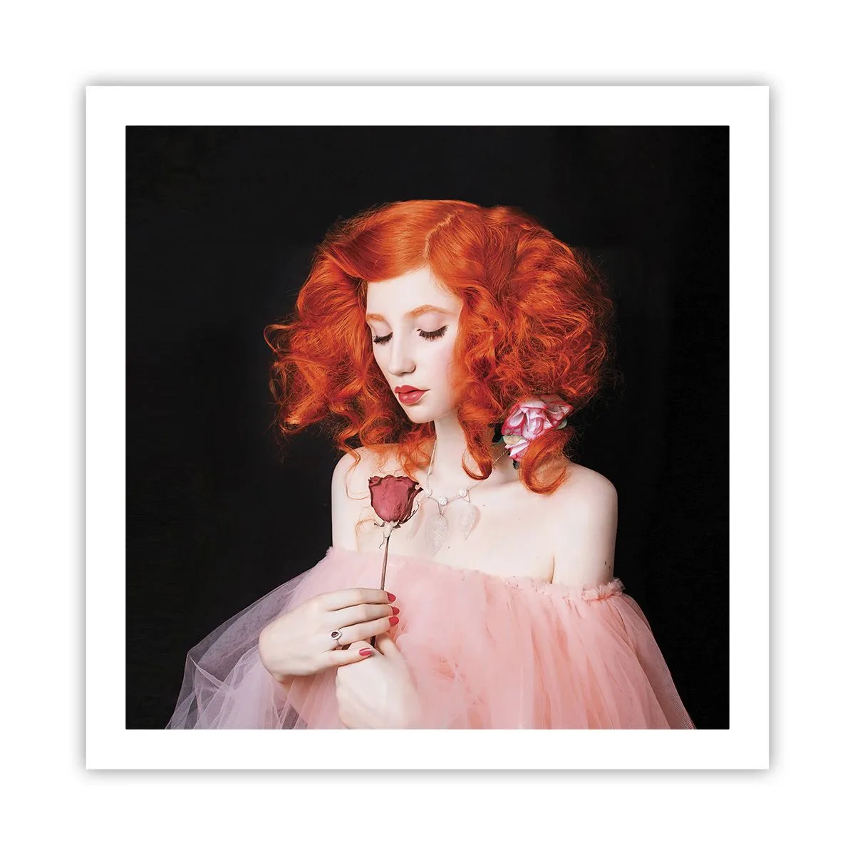 Poszter - Barokk stílusban - 60x60 cm