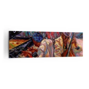 Vászonkép - Egy ritmusban - 160x50 cm