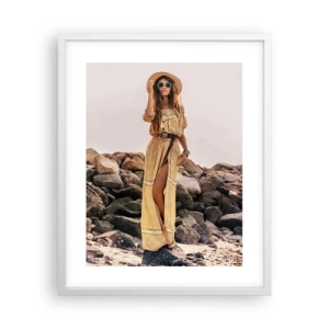 Poszter fekete keretben - A kövek varázsa - 40x50 cm