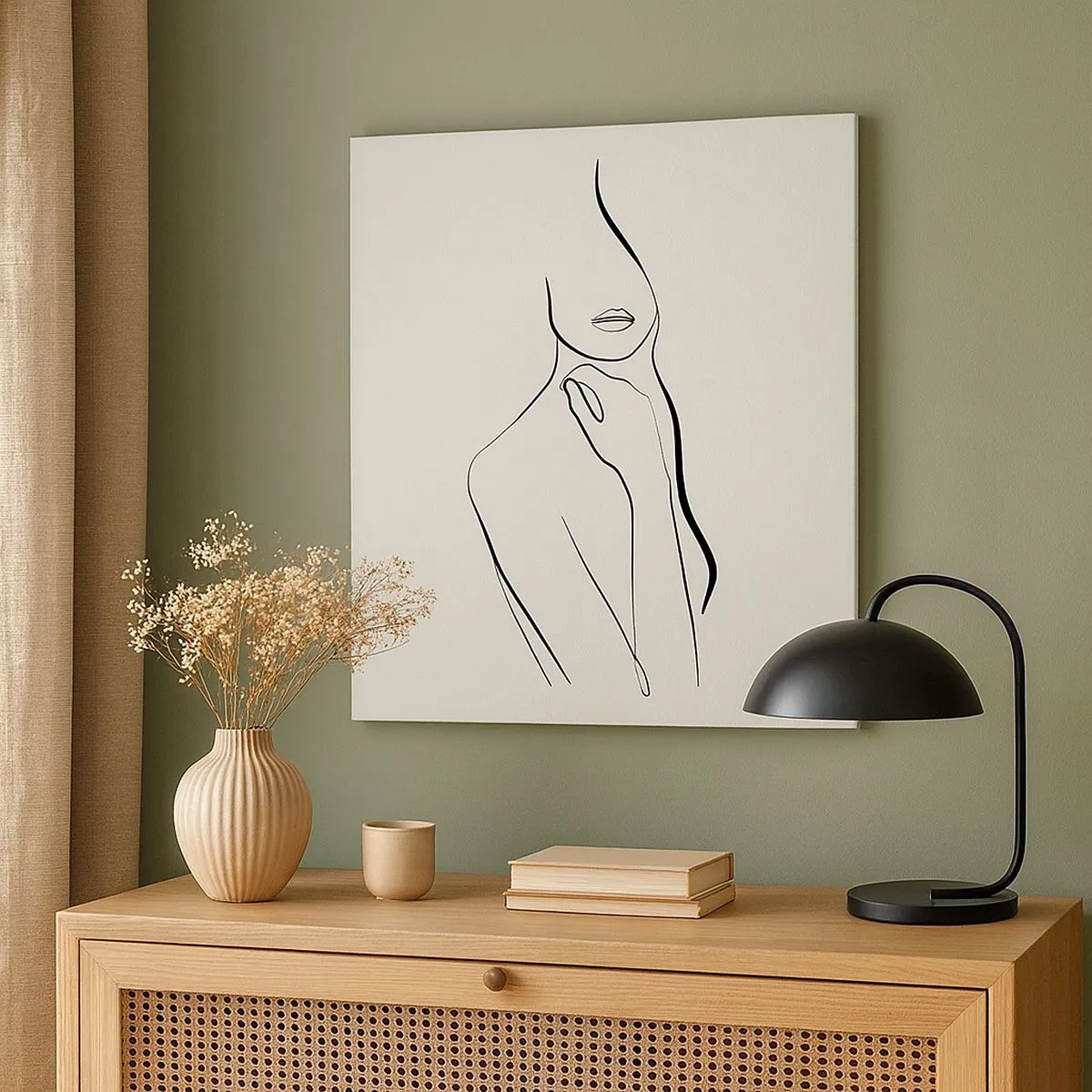 Vászonkép - A melankólia hulláma - 30x30 cm