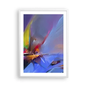 Poszter fekete keretben - Propellerek, mint a madár - 50x70 cm