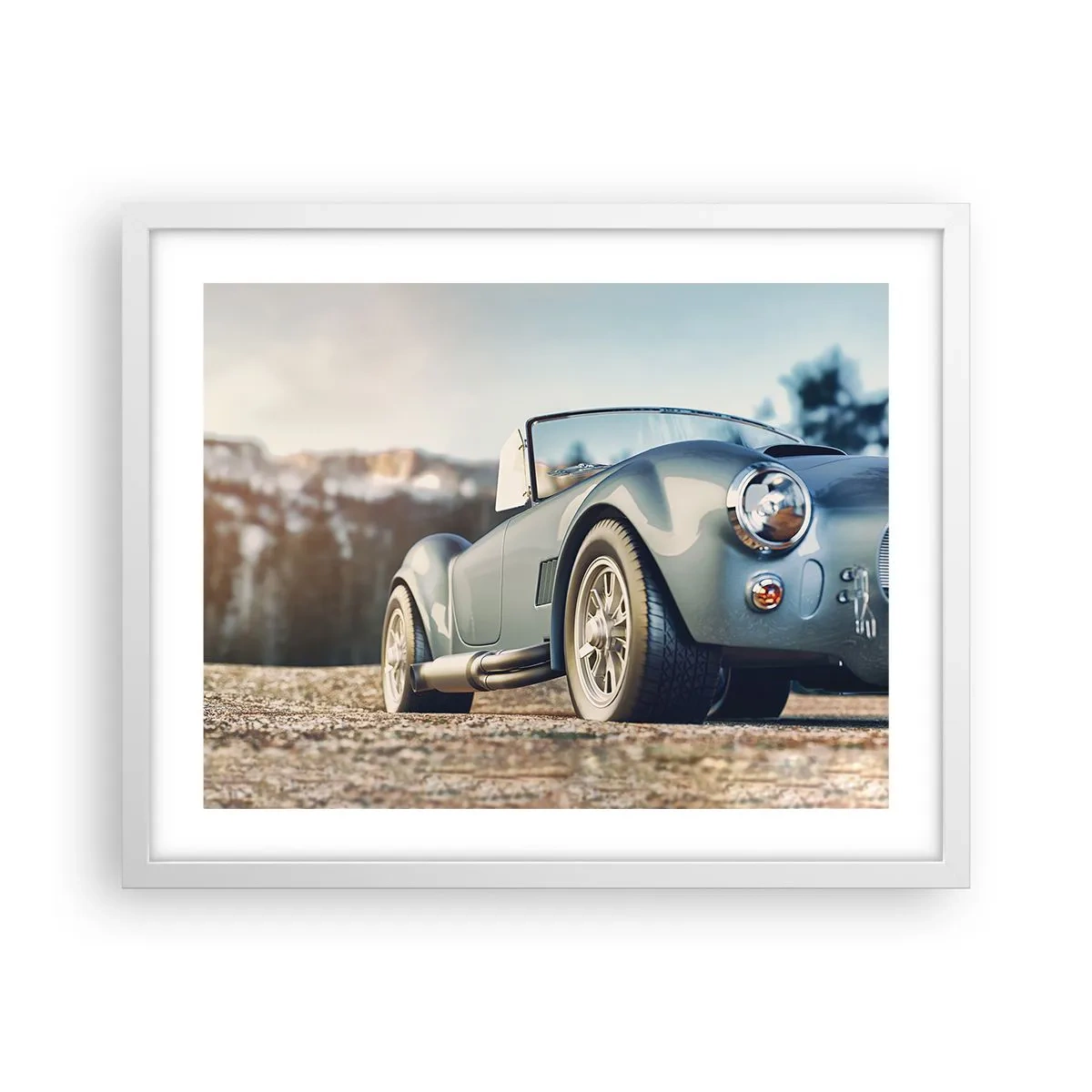 Poszter fekete keretben - Mert a stílus számít - 50x40 cm