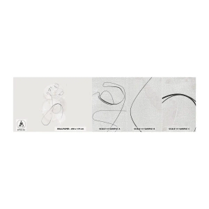 Fotótapéta Minta Premium Canvas - A szépség spirálja - Grafika, Nő, Darab - 100x30 cm