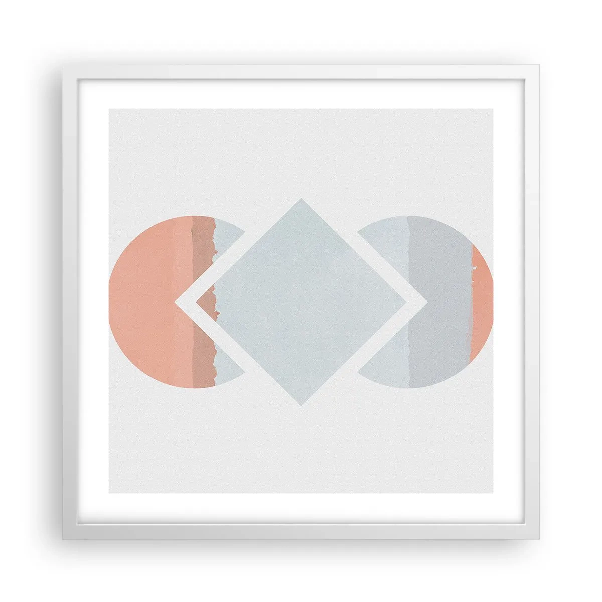 Poszter fekete keretben - A helyzet egyértelmű - 50x50 cm