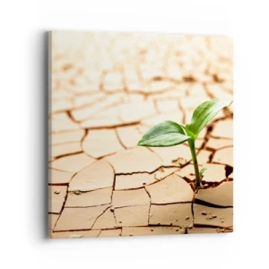 Vászonkép - Az élet fékezhetetlen ereje - 40x40 cm