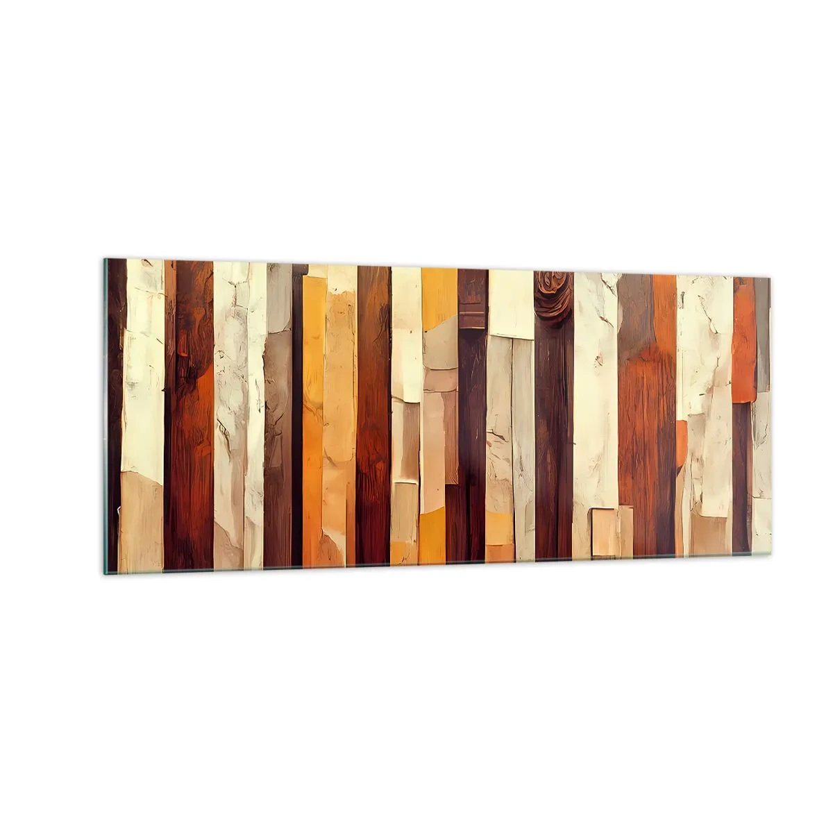 Üveg kép - Az erdei fák himnusza - 100x40 cm