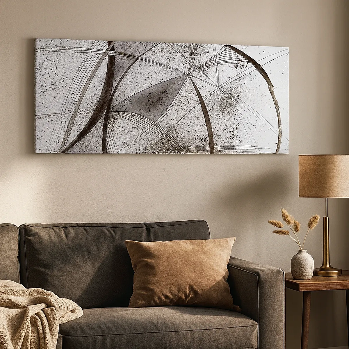 Vászonkép - Futurisztikus fantázia - 30x30 cm