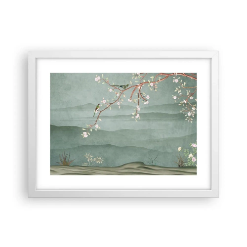 Poszter fekete keretben - Tavasz, ah, te vagy az - 40x30 cm