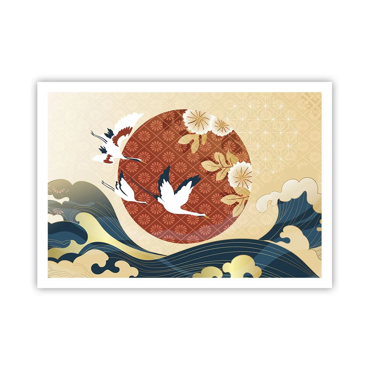 Poszter - Japán mese - 100x70 cm
