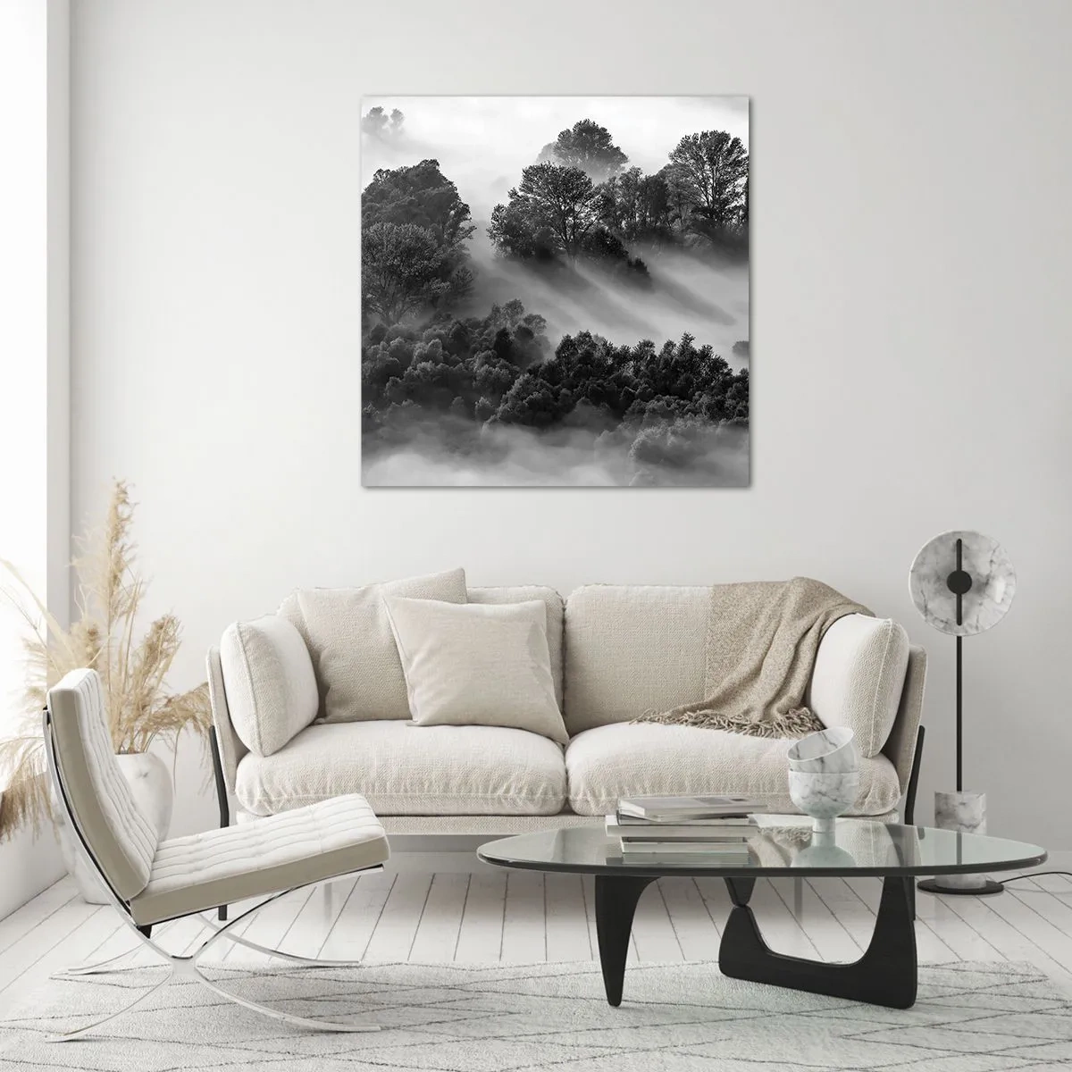 Üveg kép - Az álomból felkelő - 40x40 cm