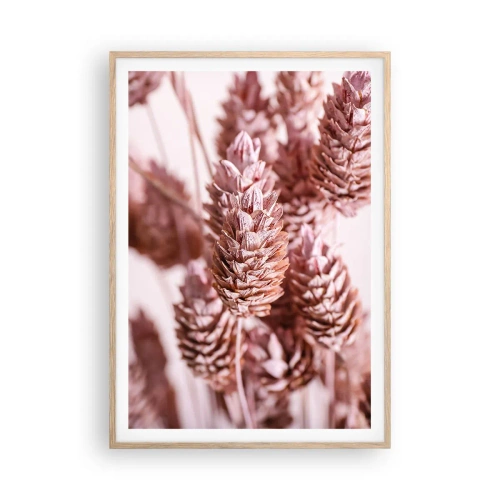 Poszter világos tölgy keretben - Látszólag feltűnő - 70x100 cm