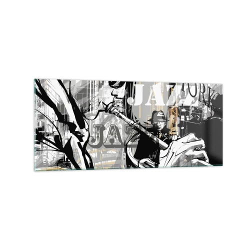 Üveg kép - A New York ritmusában - 120x50 cm