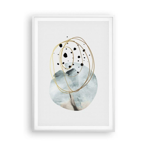 Poszter fekete keretben - Az ölelő térben - 70x100 cm