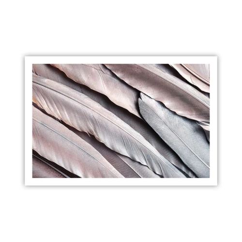 Poszter - Rózsaszín ezüstben - 91x61 cm