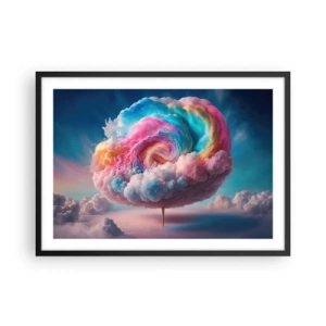 Poszter fehér keretben - Álom egy vidámparkról - 70x50 cm