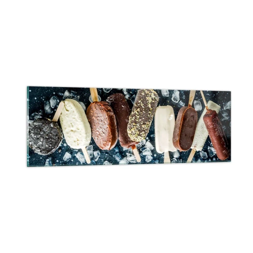 Üveg kép - A forró nyár íze - 90x30 cm