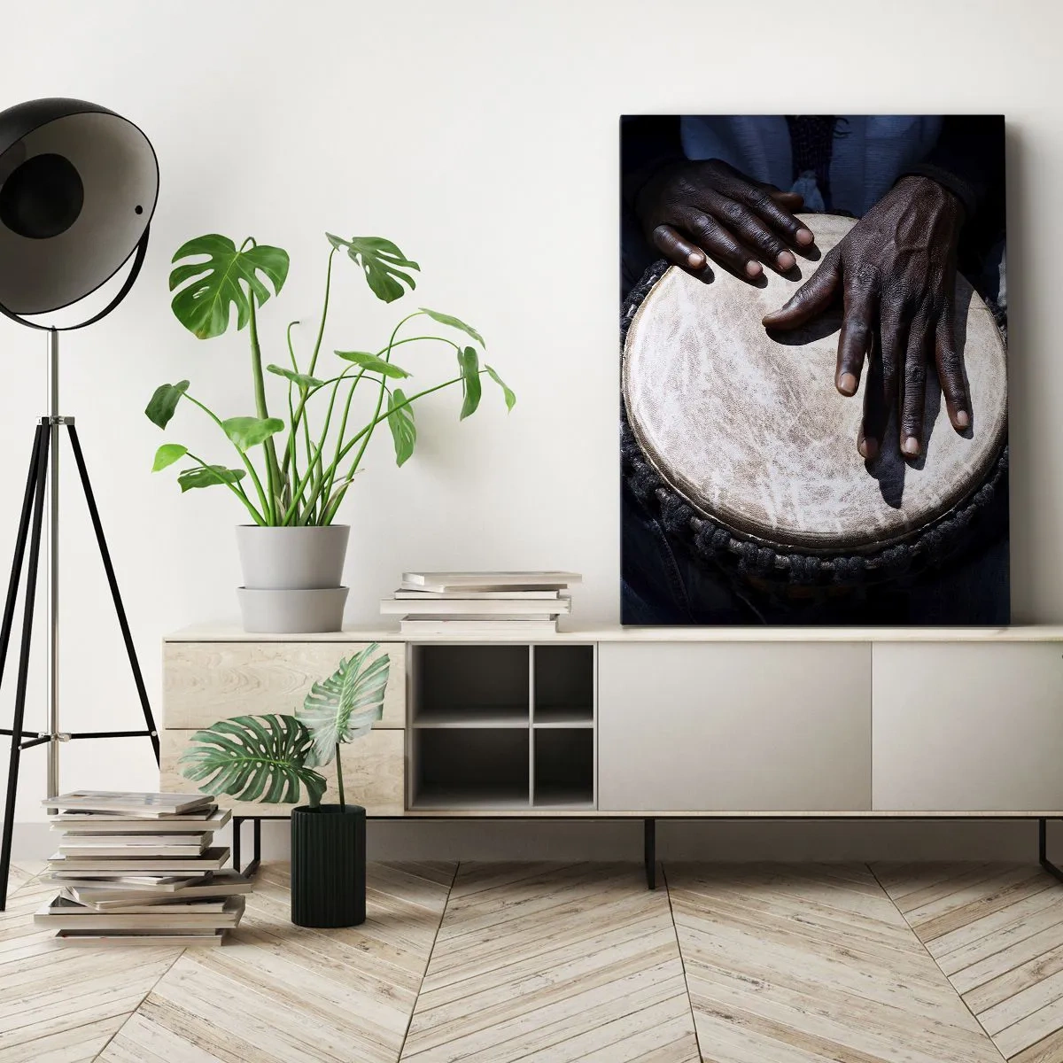 Vászonkép - Élj a saját ritmusodban - 50x70 cm