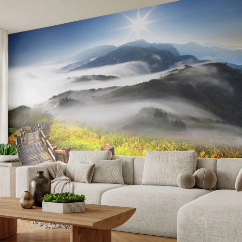 Fotótapéta Standard Eco - Csillogásból és ködből szőtt - Tájkép, Hegyek, Nemzeti Park - 500x350 cm