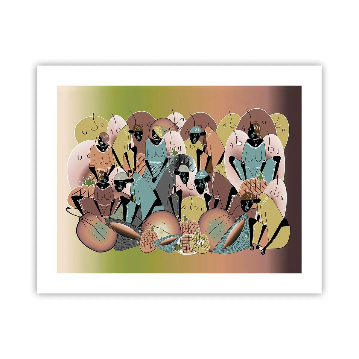 Poszter - Jön a nagy ünnep - 50x40 cm