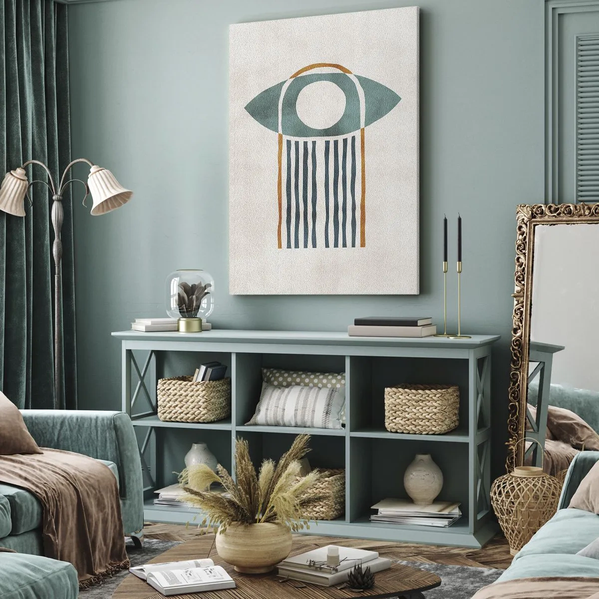 Vászonkép - Jelek és rituálék - 80x120 cm