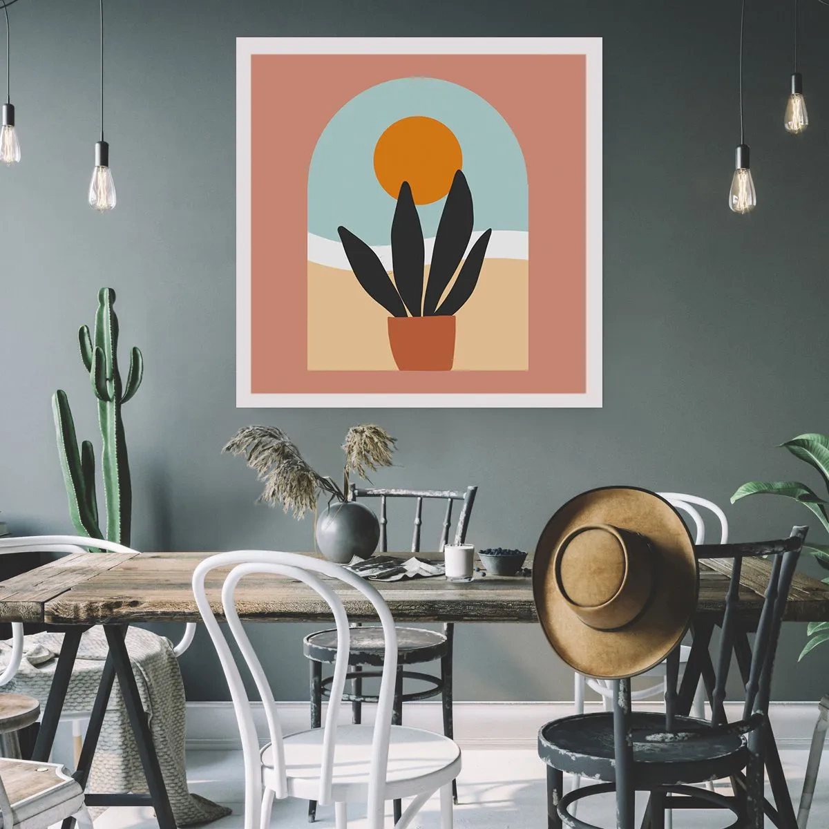 Poszter - Kis örömök - 60x60 cm