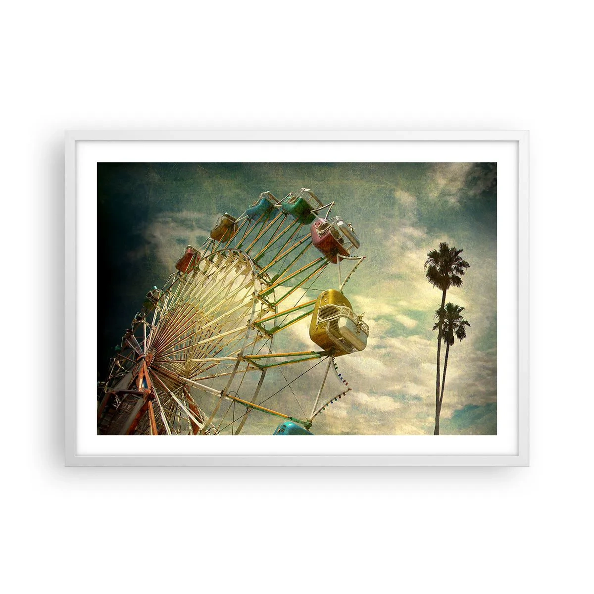 Poszter fekete keretben - Lesz, lesz mulatság.... - 70x50 cm