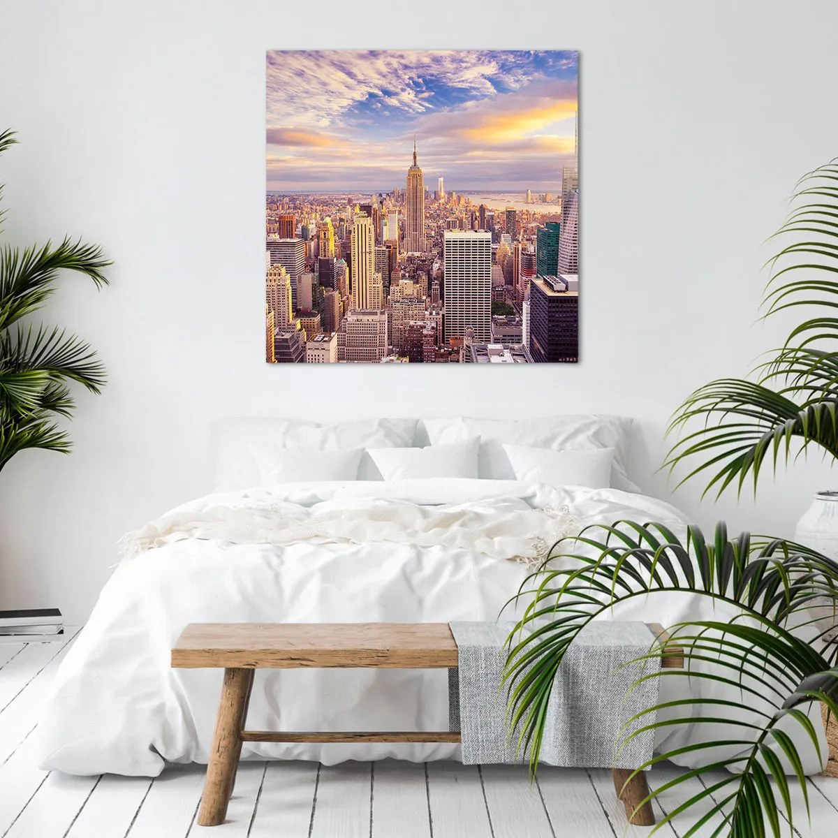 Vászonkép - Elérni a felhőket - 60x60 cm