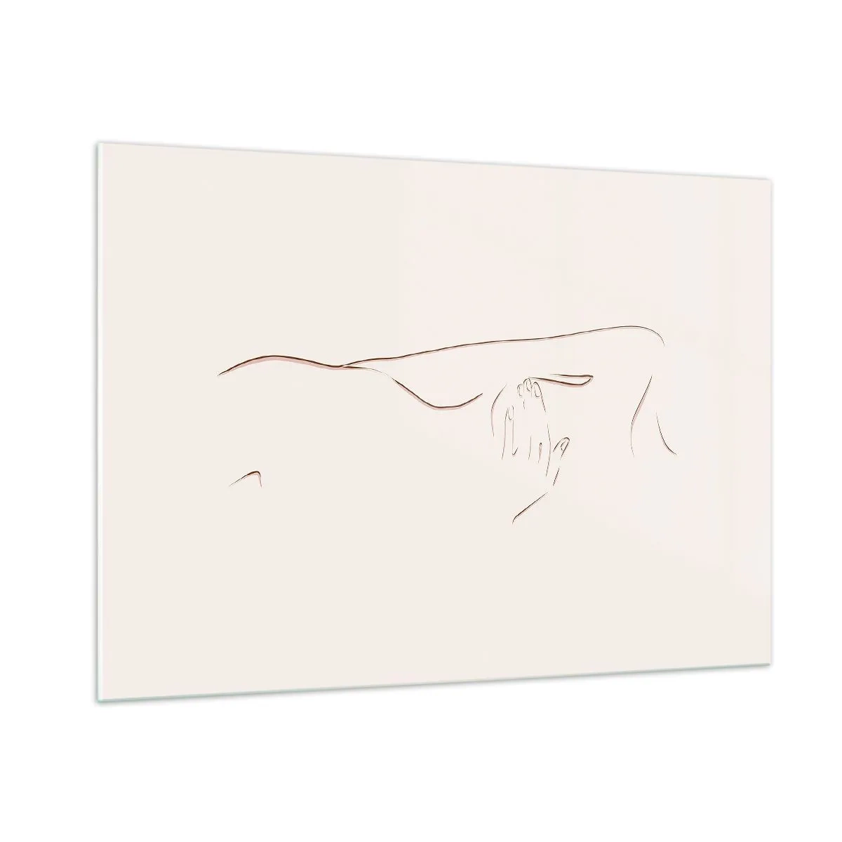 Üveg kép - A vágy alakja - 100x70 cm