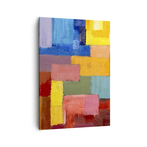 Vászonkép - Mindegyik más, mindegyik színes - 50x70 cm