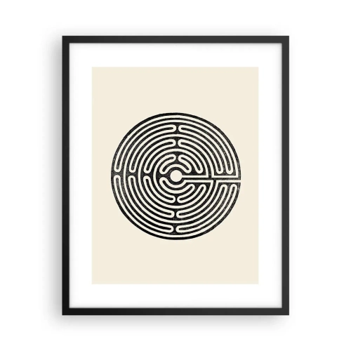 Poszter fehér keretben - Titokzatos rend - 40x50 cm