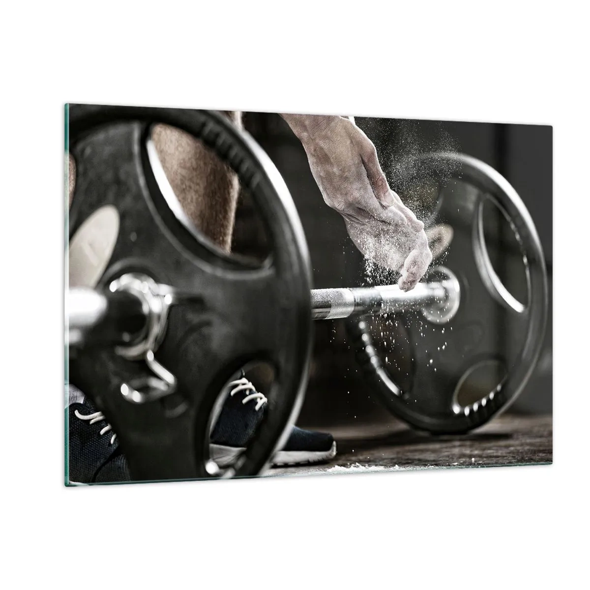 Üveg kép - Kihívás elfogadva! - 120x80 cm