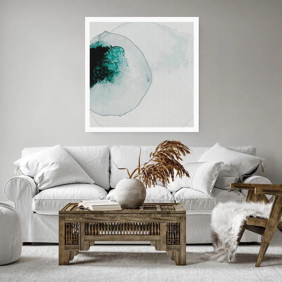 Poszter - Egy vízcseppben - 60x60 cm