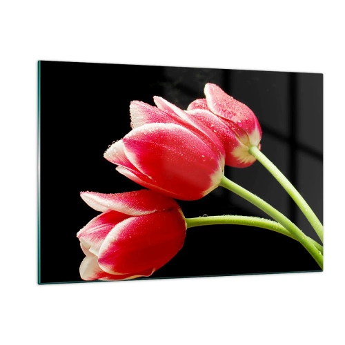 Üveg kép - A tiszta szerelem ígérete - 120x80 cm