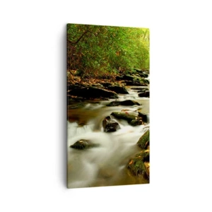 Vászonkép - Mint folyékony ezüst - 45x80 cm